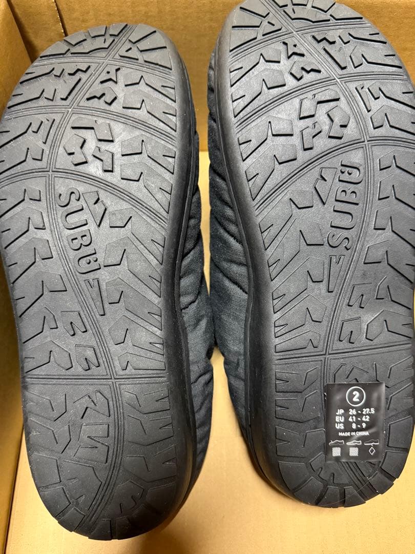 NEIGHBORHOOD NANGA SUBU サンダル 黒 26-27.5