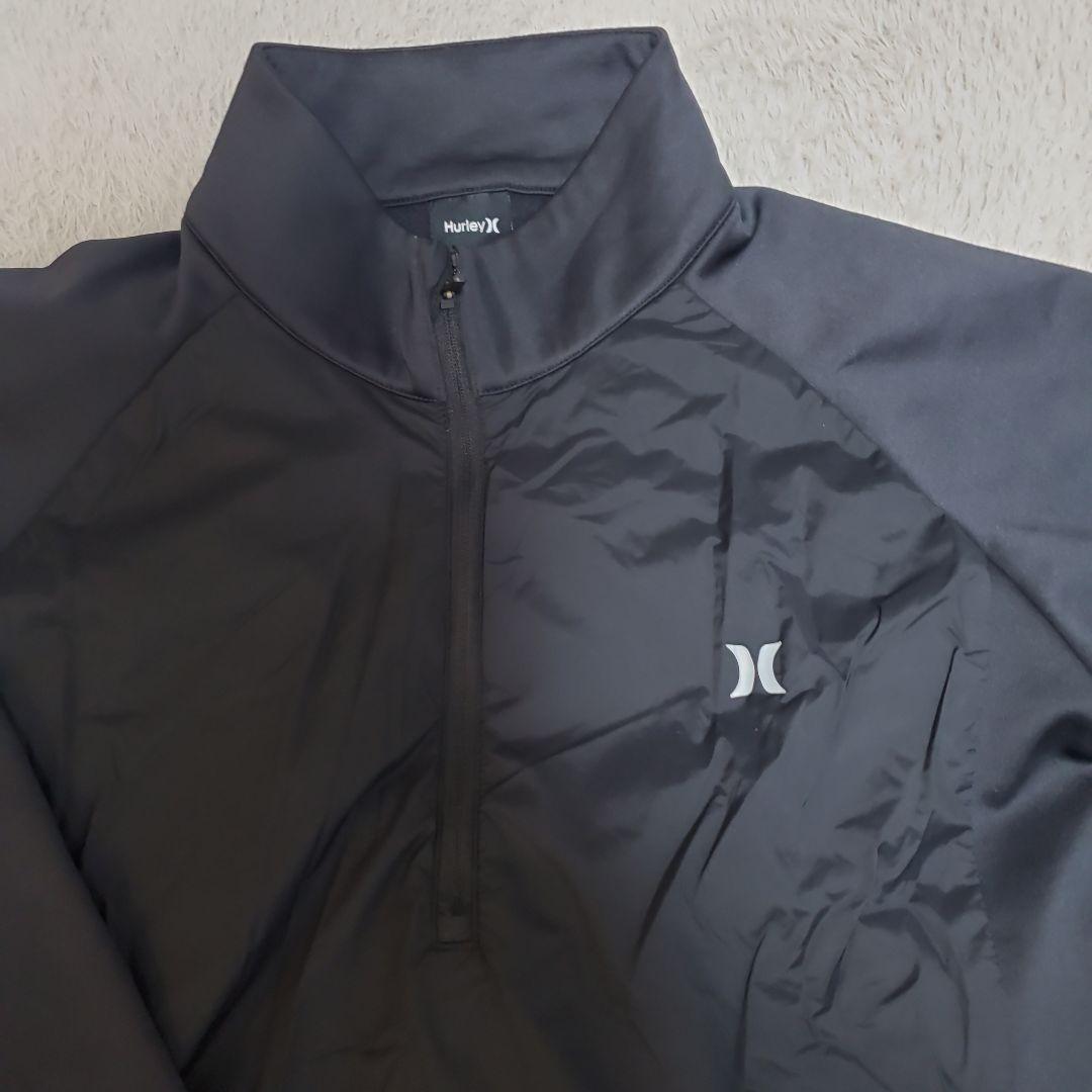 Hurley ハーフジップジャケット ブラック