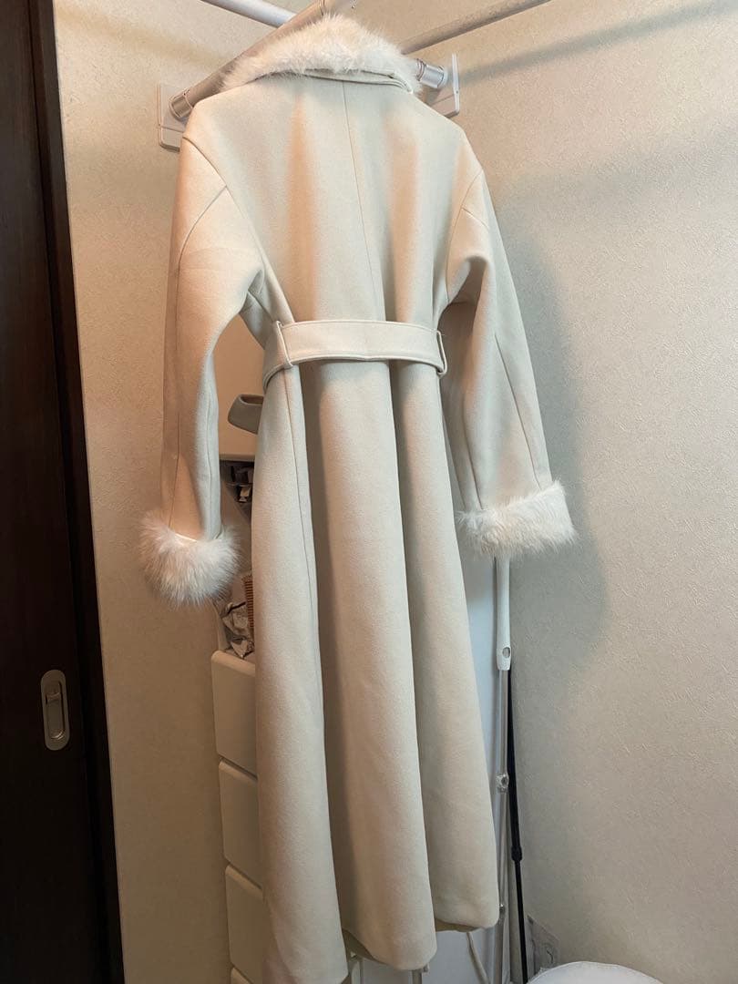 ★2025冬新作★【NICE CLAP】ファー付マルチロングコート