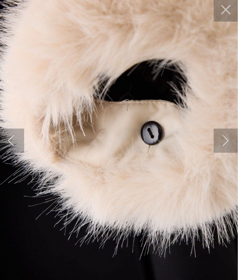 ★2025冬新作★【NICE CLAP】ファー付マルチロングコート