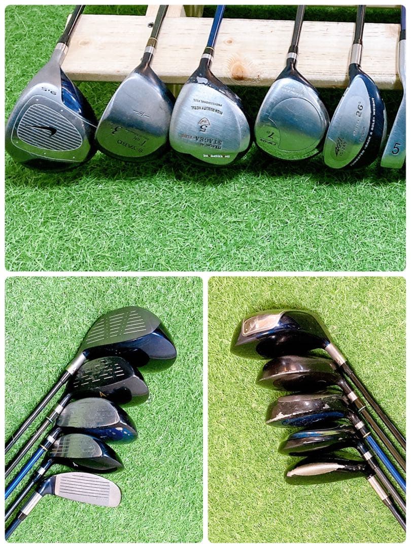 M3 ナイキ　初心者オススメ　ゴルフクラブセット　メンズ　14本