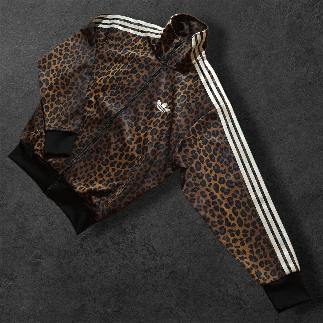 adidas U LEO TT レオパード トラックジャケット ABCマート限定