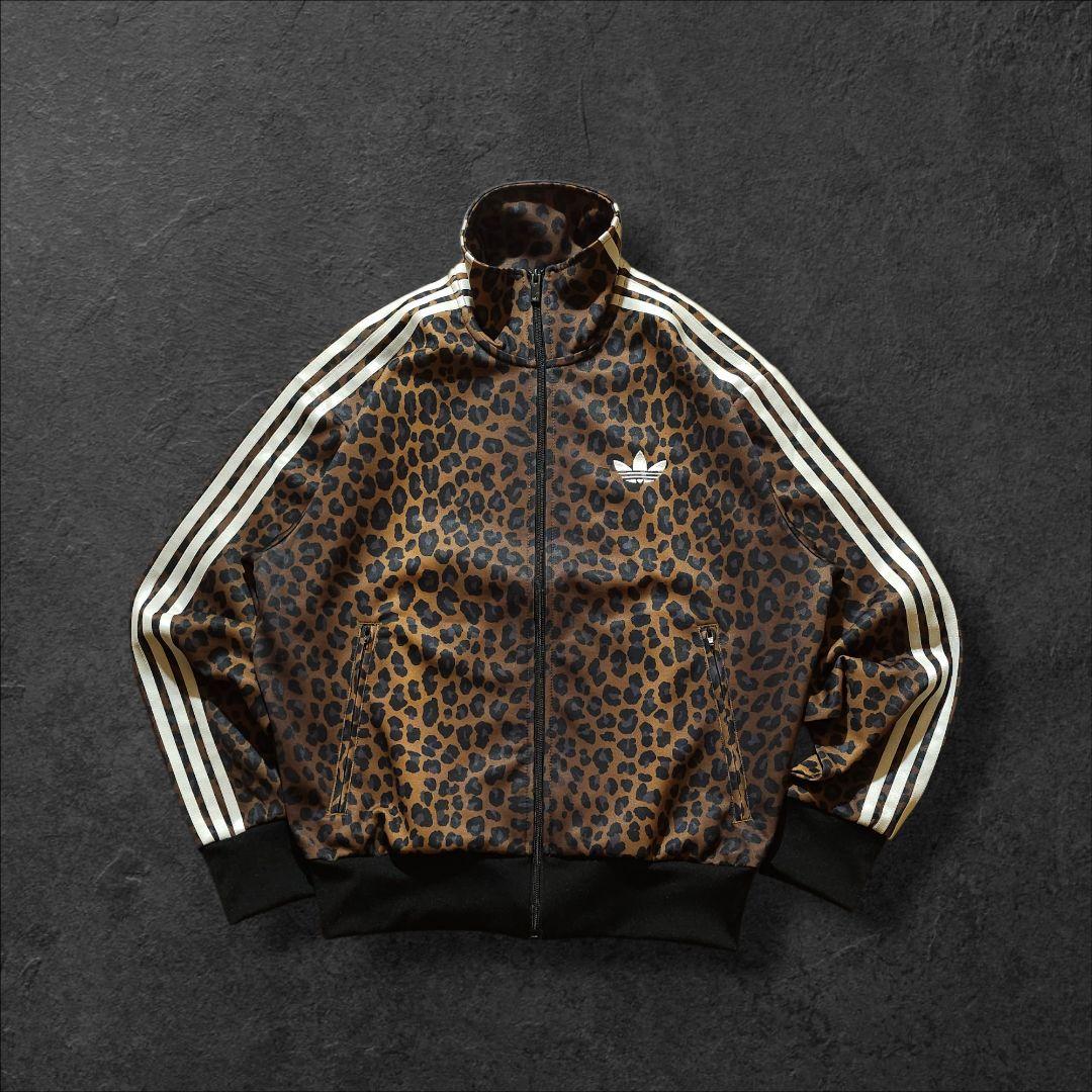 adidas U LEO TT レオパード トラックジャケット ABCマート限定