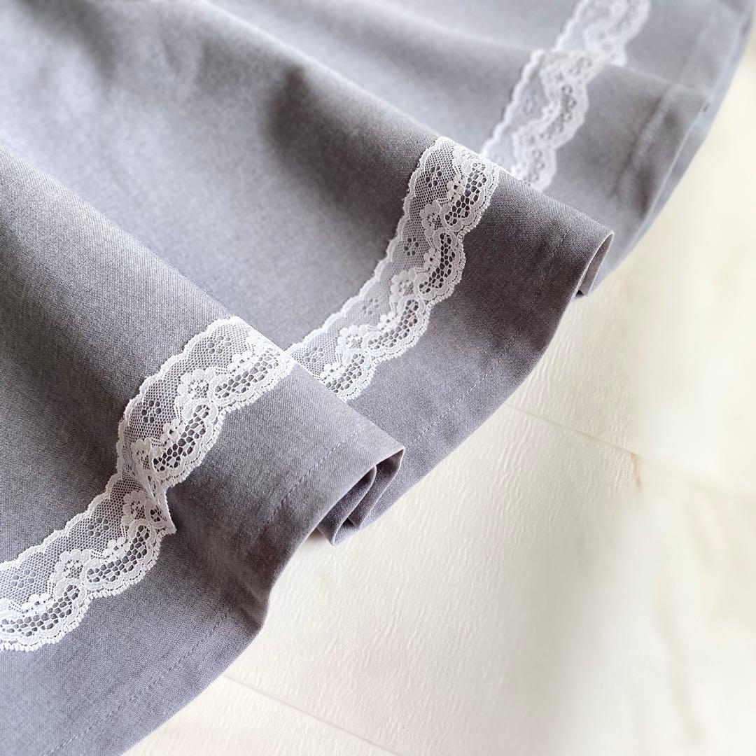 清楚 ネイビー×グレー＊120 入学 卒園⋈女の子 フォーマル アンサンブル