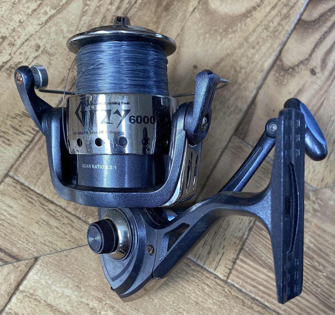 スピニングリール 6個セットいろいろまとめ 6台