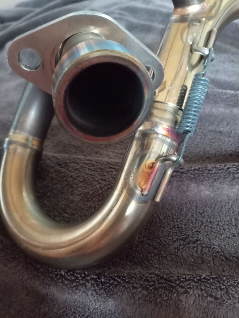 シグナスX4型 ヨシムラマフラー(ブルーチタンサイレンサー)