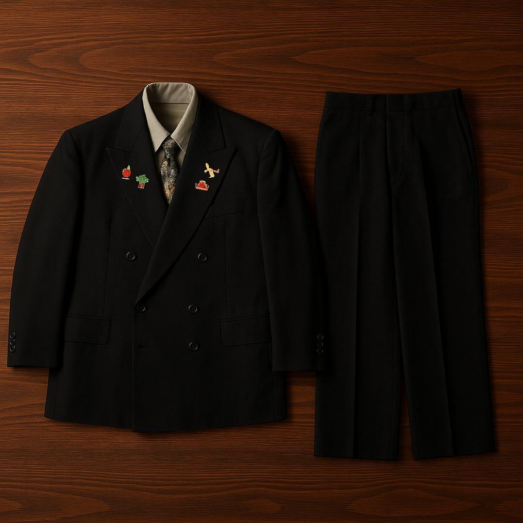 黒 vintageスーツ