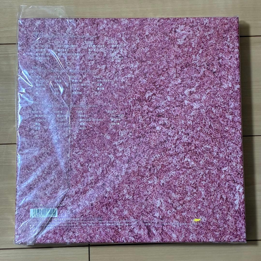Spitz CYCLE HIT 1991-2017 完全受注生産限定商品 LP