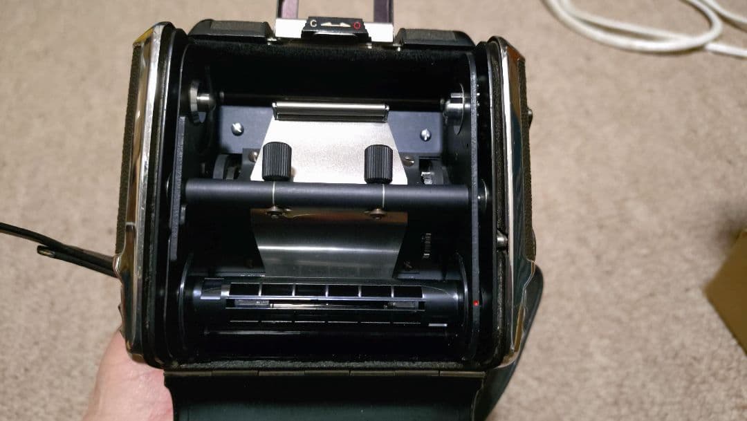 ゼンザブロニカ ジャンク品として 75ミリ 50ミリ レンズ付属