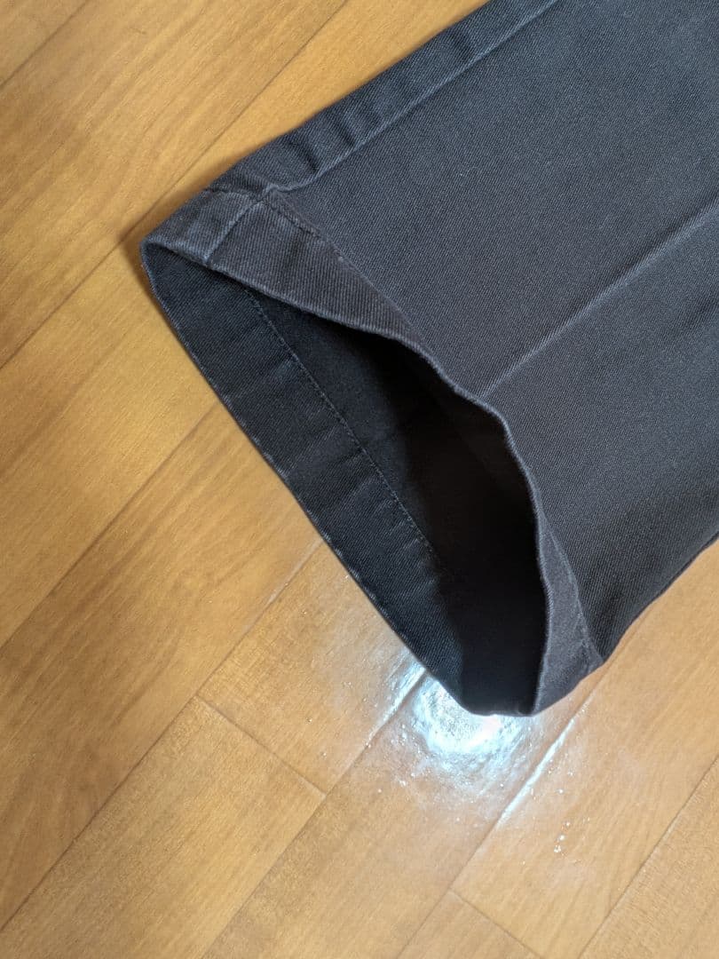 Dickies 90s 874BK USA製 ブラックフェード TALON 墨黒