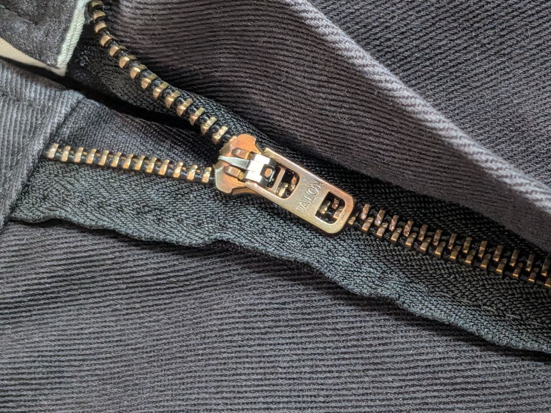 Dickies 90s 874BK USA製 ブラックフェード TALON 墨黒