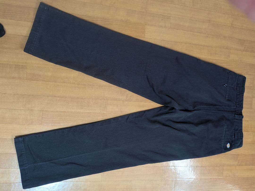 Dickies 90s 874BK USA製 ブラックフェード TALON 墨黒