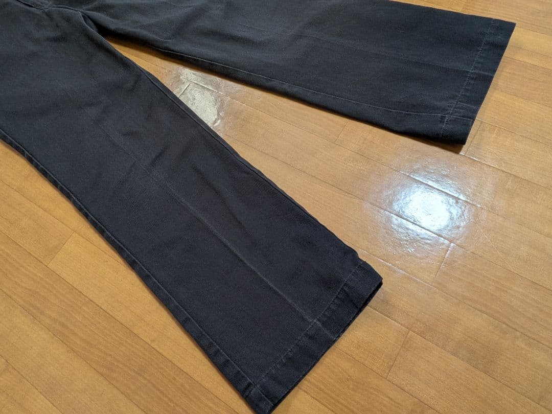 Dickies 90s 874BK USA製 ブラックフェード TALON 墨黒