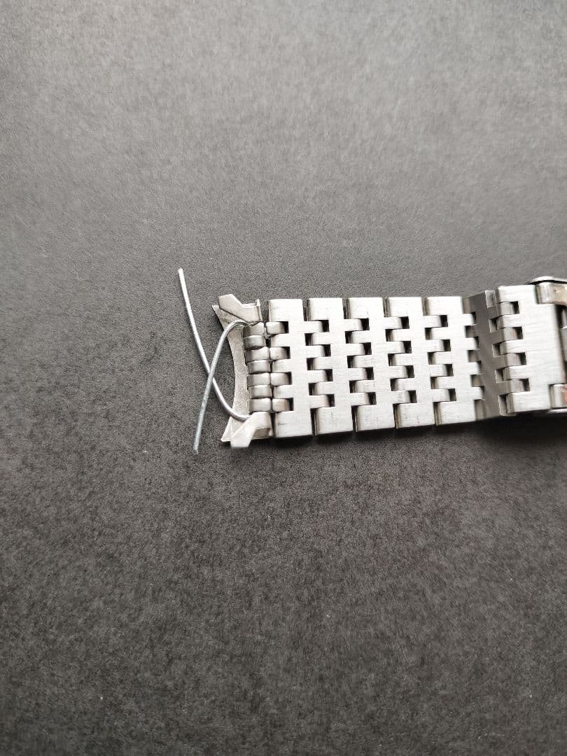 最終値下げ オメガ 18mm 金属ブレス アンティーク 70年代