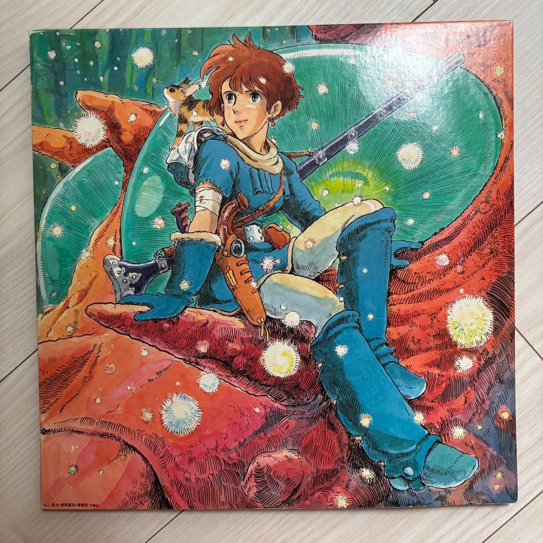 風の谷のナウシカ サウンドトラック　レコード　LP ４枚セット