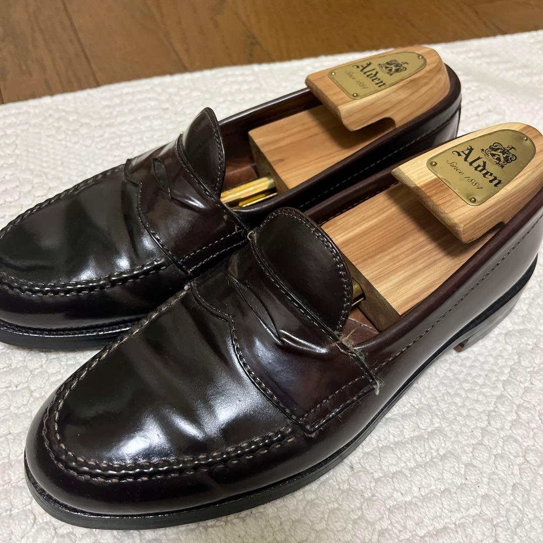 alden 986 コードバーン　ローファー