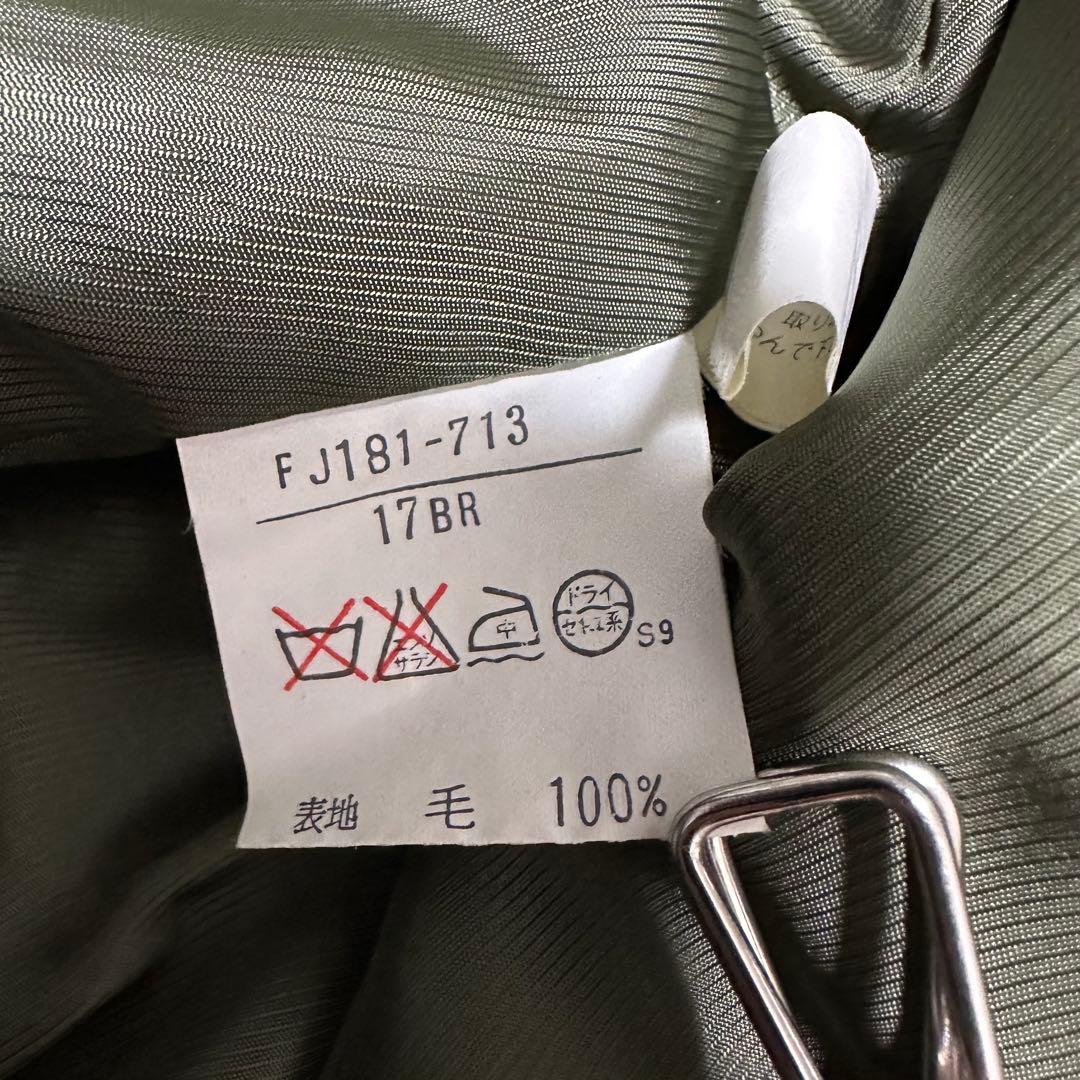 美品 バーバリーズ 襟切替 くるみ釦 テーラードジャケット 3XL 020