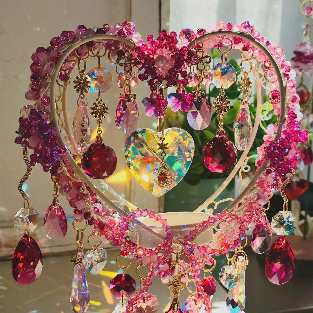 NORIP♡確認ページ✩.*˚再販ハートの置き型サンキャッチャー