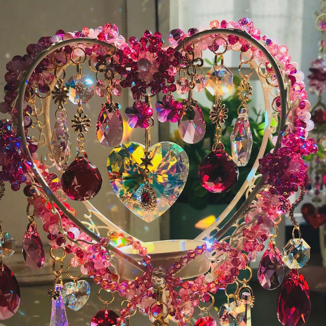 NORIP♡確認ページ✩.*˚再販ハートの置き型サンキャッチャー