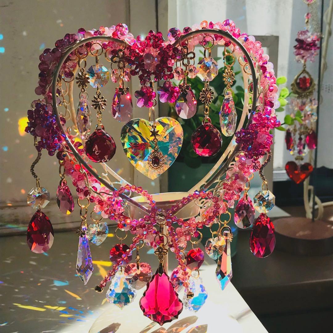 NORIP♡確認ページ✩.*˚再販ハートの置き型サンキャッチャー