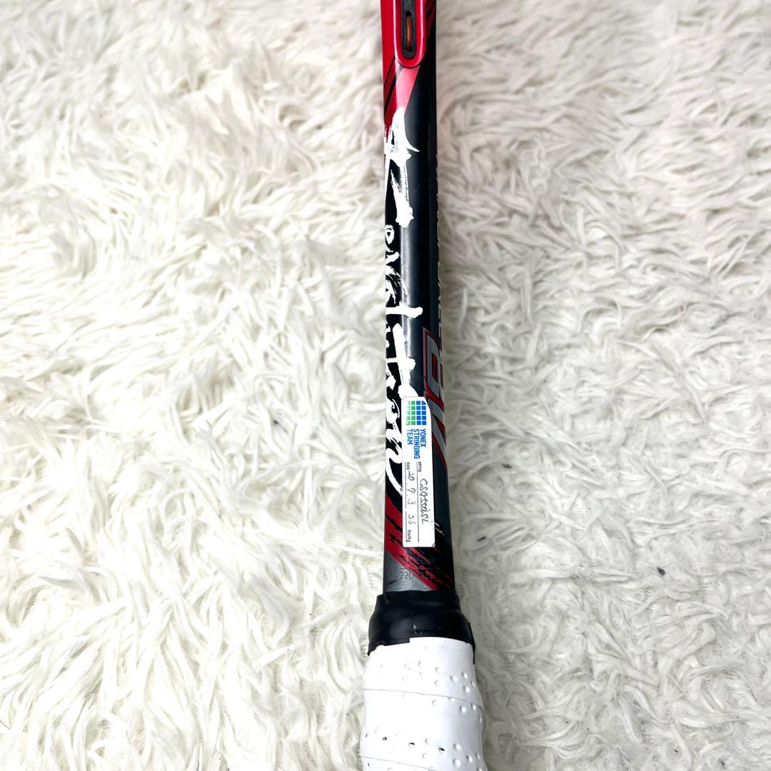 【美品】ヨネックス ナノフォース8v REV UL1 ソフトテニス ラケット