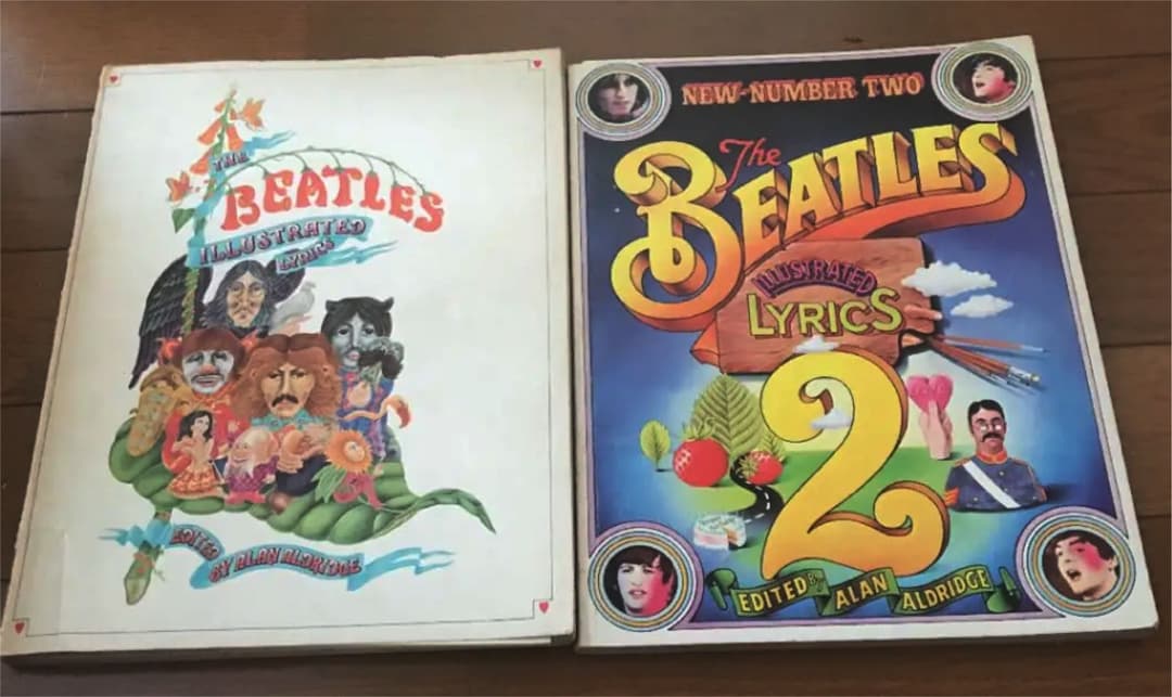 ザ・ビートルズ　The Beatles Illustrated lyric