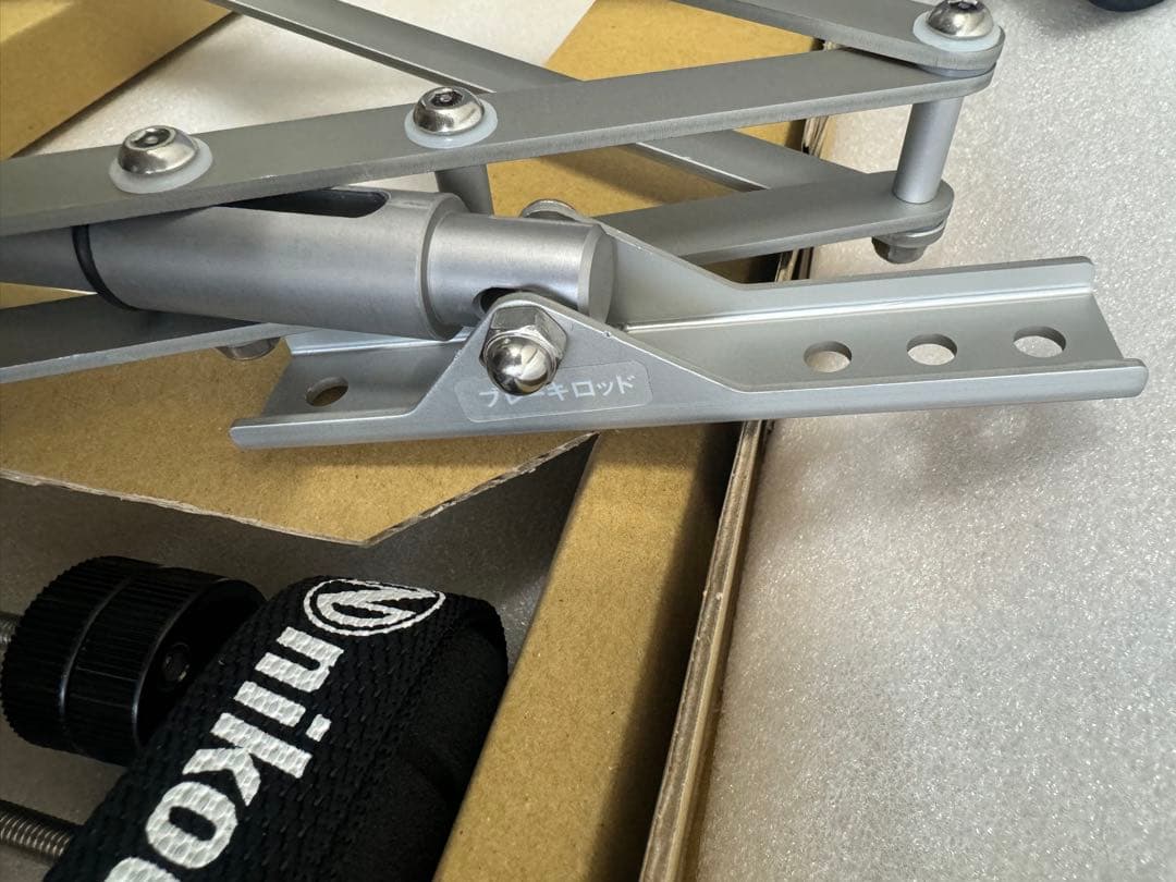 【玉腰】02ニコドライブ【未使用】シルバーハンドコントロール手動運転装置