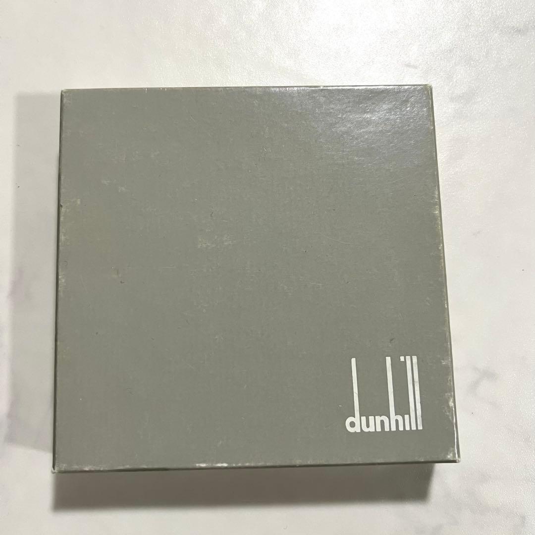 ほぼ未使用 ダンヒル 折り財布 ブラック 黒 レザー 本革 箱 保存袋付