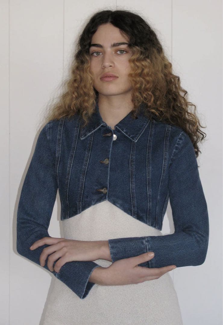 新品　Paloma Wool GUILLERMO クロップドデニムジャケット