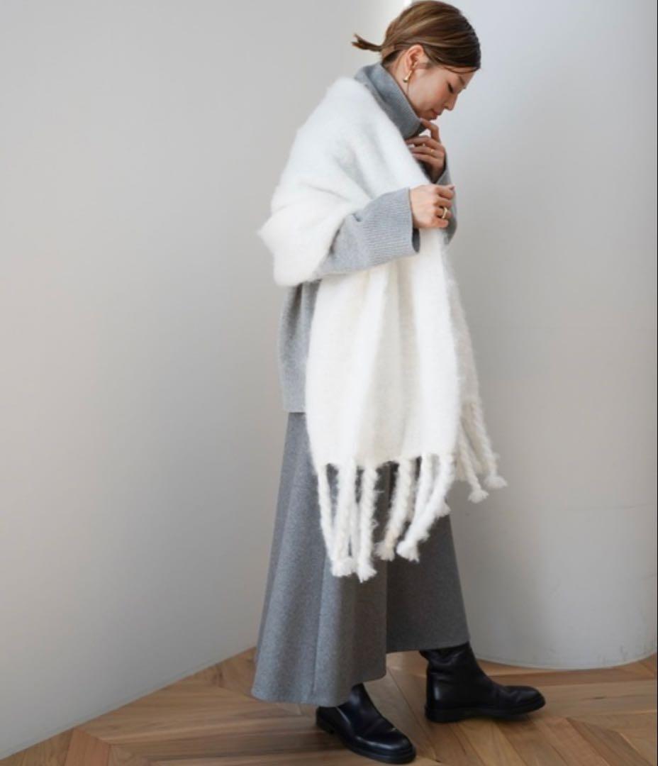 ドゥーズィエム クラス Mohair Mix Big Stole マフラー