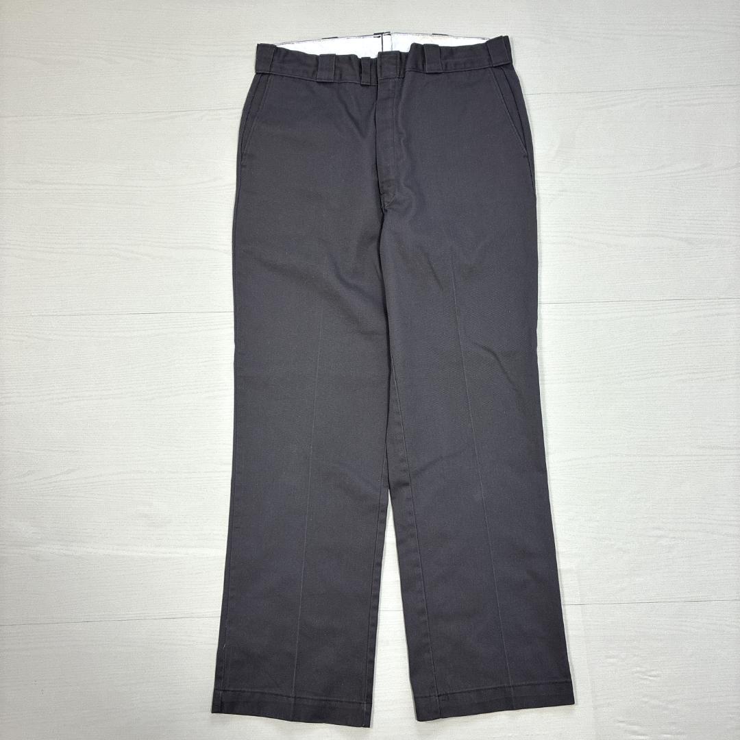 ディッキーズ　USA製 90s グレーチノパン　ワーク　チビタグ　W36 L32