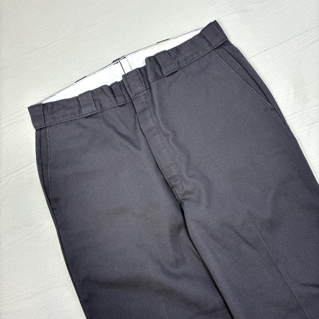 ディッキーズ　USA製 90s グレーチノパン　ワーク　チビタグ　W36 L32