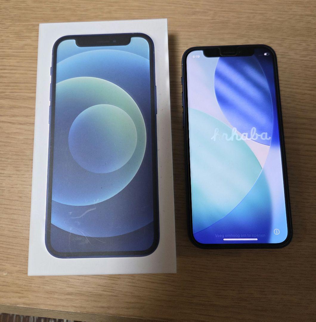 iPhone 12mini 128GB 青 バッテリー88%