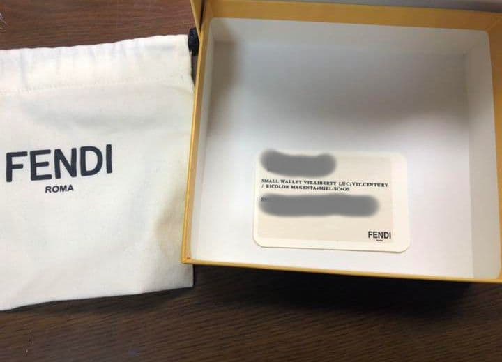 FENDI フェンディ バイザウェイ バイカラー 二つ折り財布