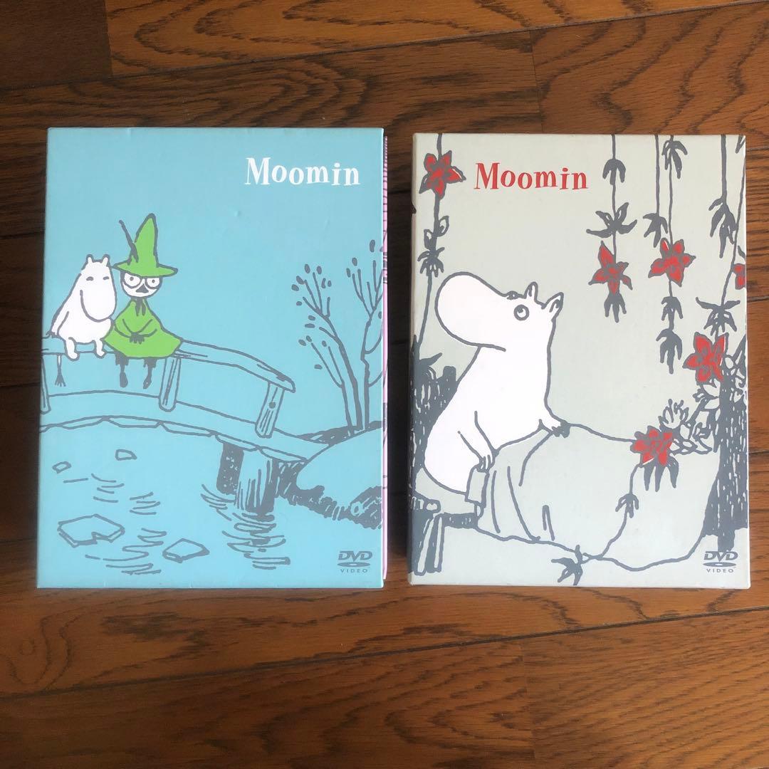 アニメDVD トーベ、ヤンソン 楽しいムーミン一家 BOX SET上下巻 セット