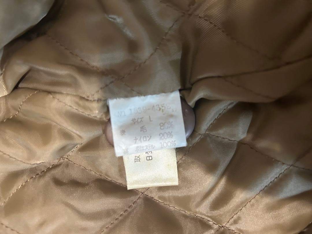 CHAPS Ralph Lauren ウールチェックコート　ラルフローレン