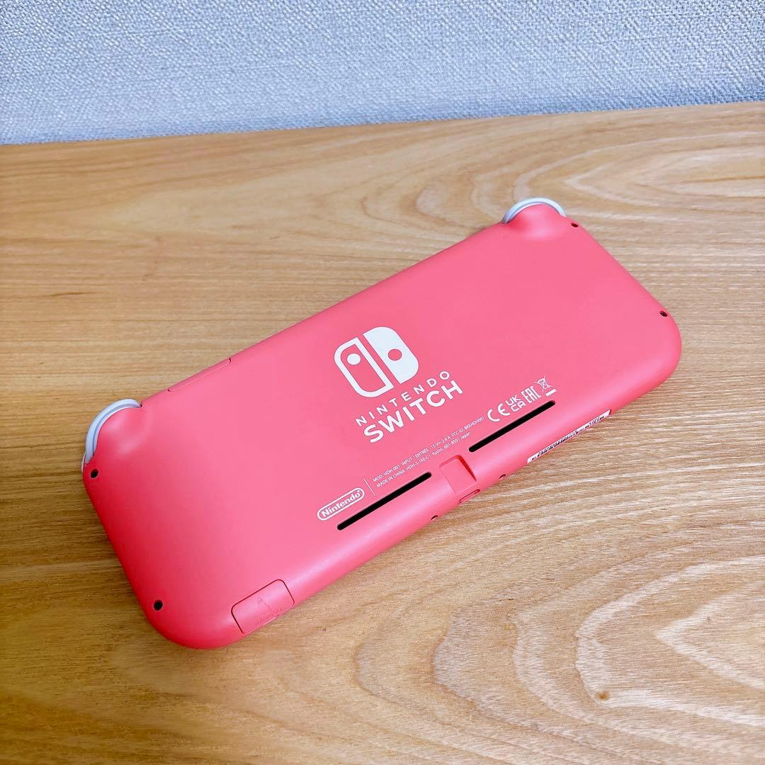 【未使用に近い】Nintendo Switch Lite 本体 コーラルピンク