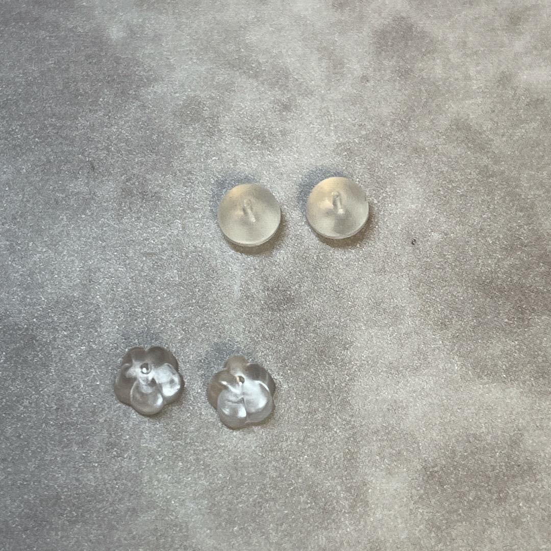 【110新品未使用】 ドロップ 大 ピアス K18 YG 18金 ピアス 刻印