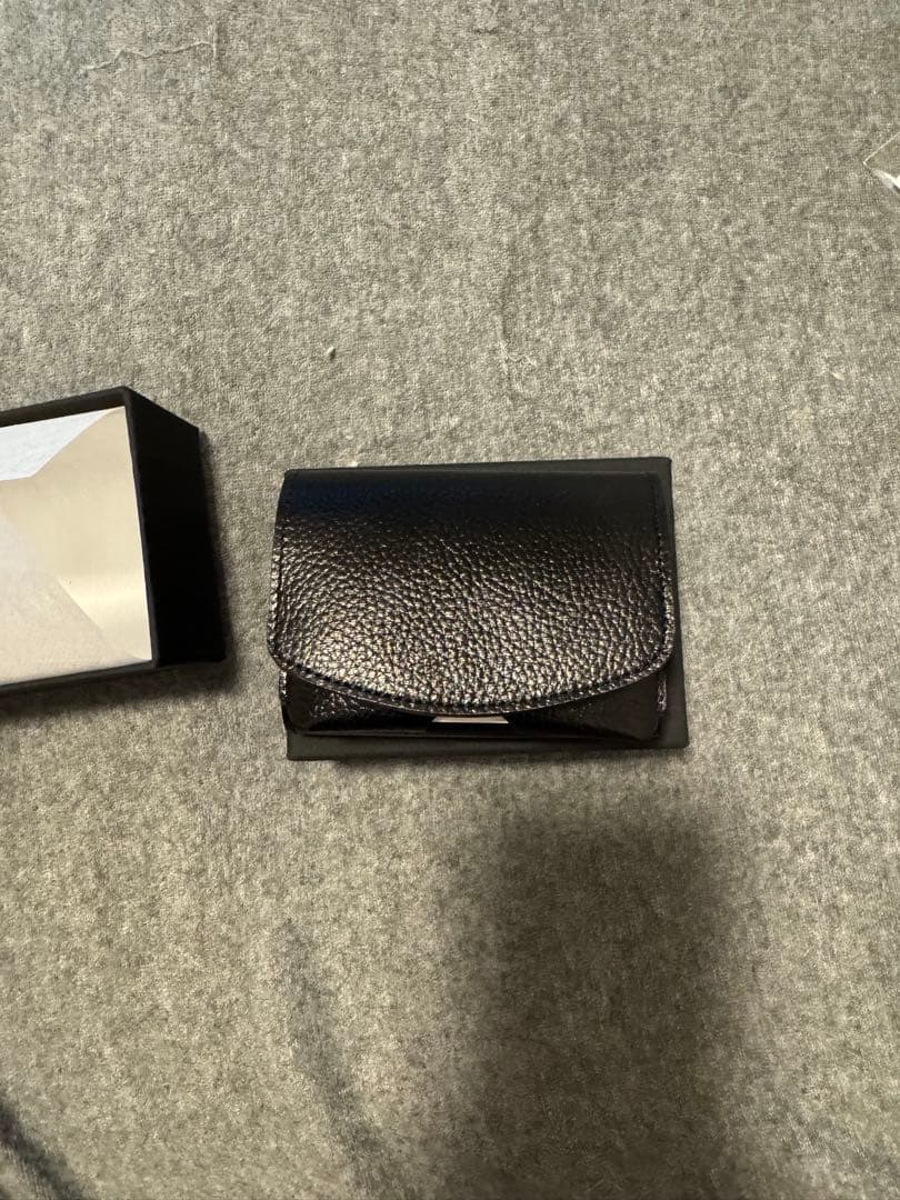 【超美品】Maison Sbond 折り財布メゾンエスボンド Amyブラック