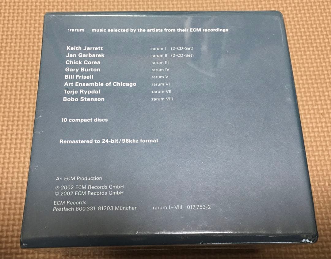 【未開封】ECM Selected Recordings I-VIII BOX