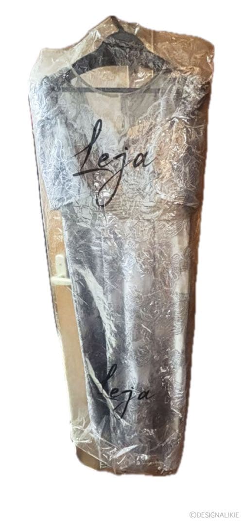 フラワーレースシアーフリルマーメイドワンピースドレス