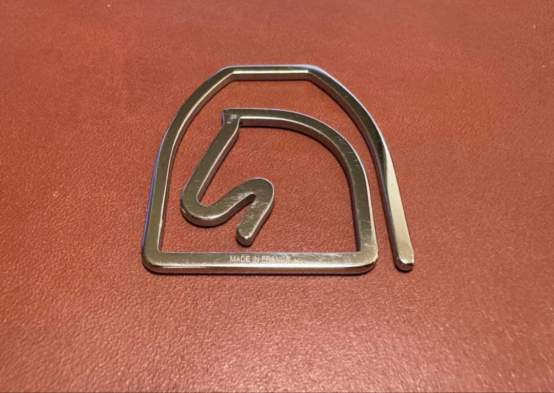 エルメス　HERMES マネークリップ　エケストル　馬　シュヴァル