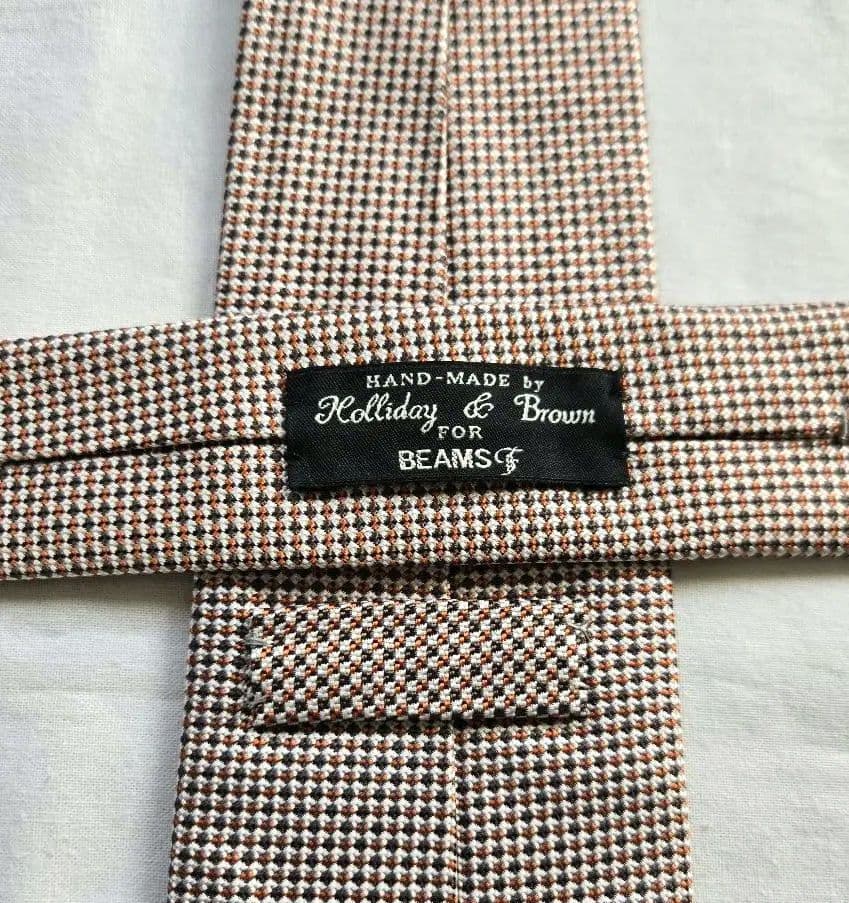ぴー様売約済　美品 holliday & brown BEAMS ネクタイ