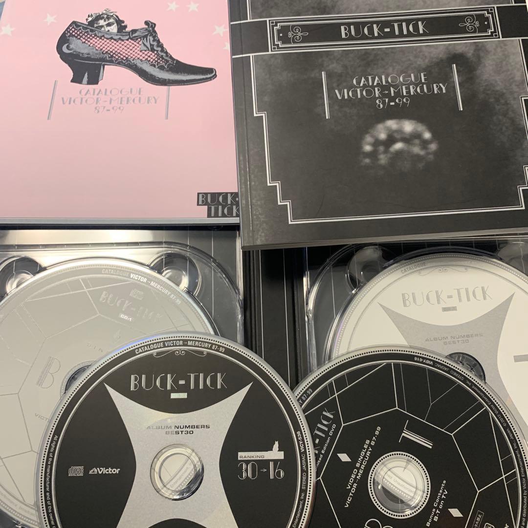 BUCK-TICK CATALOGUE VICTOR 初回盤 3CD+DVD