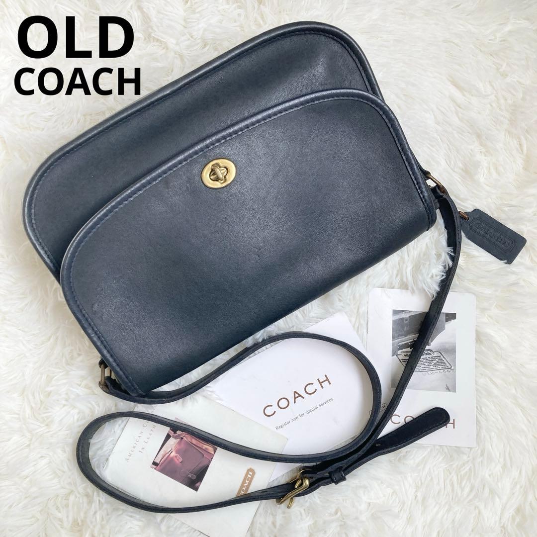 美品 vintage coach old archive city bag
