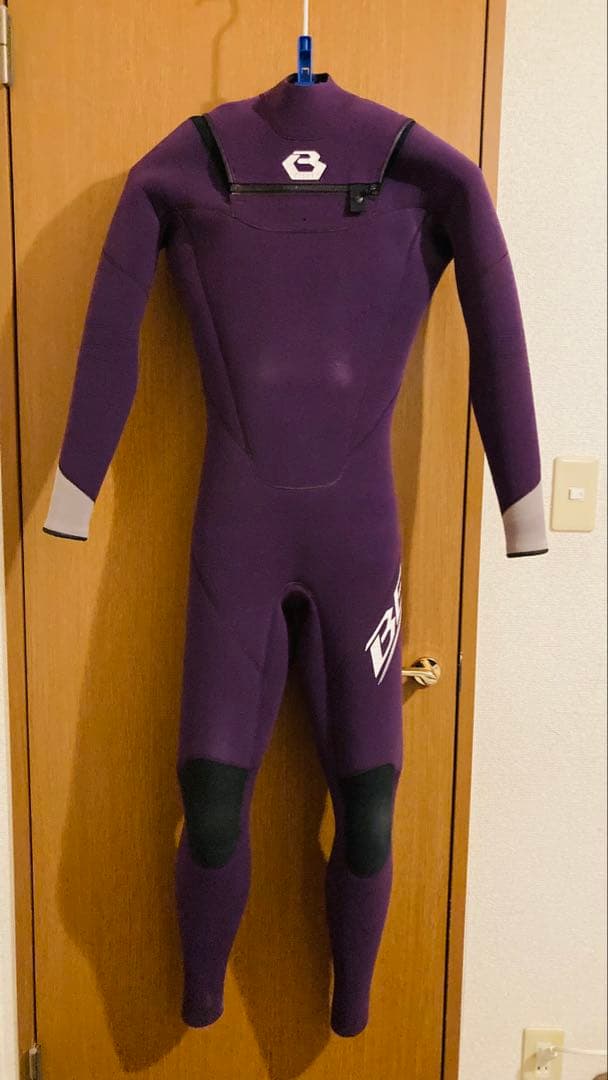 BEWET フルスーツ3mm ジャーフル サイズL チェストジップ