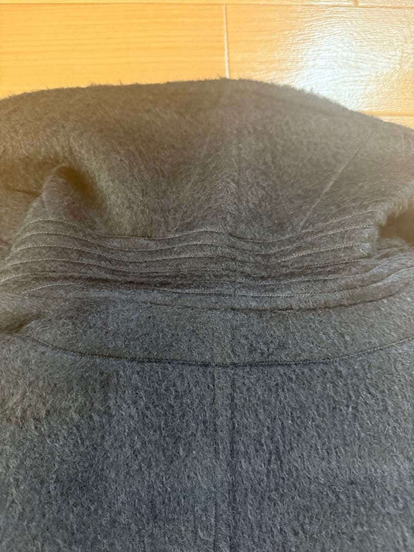 k*u様 reddish brown アルパカコート　ブラック　size38