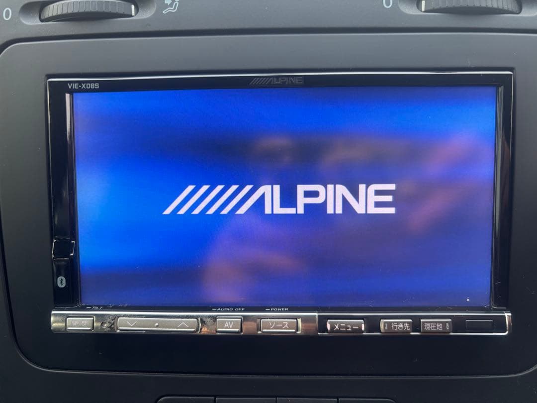ALPINE VIE-X08S HDD アルパイン ゴルフV取付けキット付