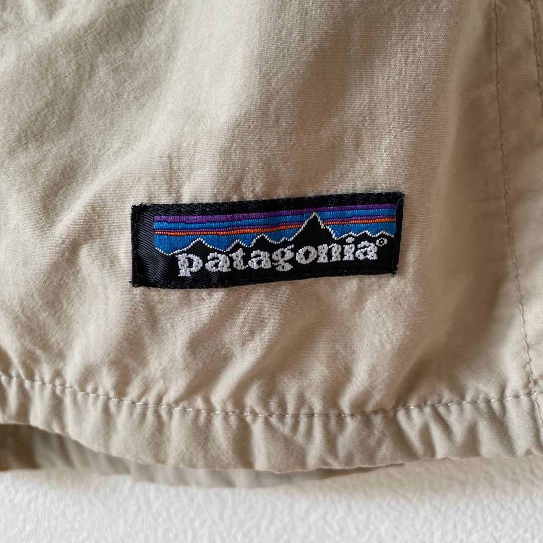 【希少】2001年 patagonia バギーズショーツ 5インチ ベージュ S
