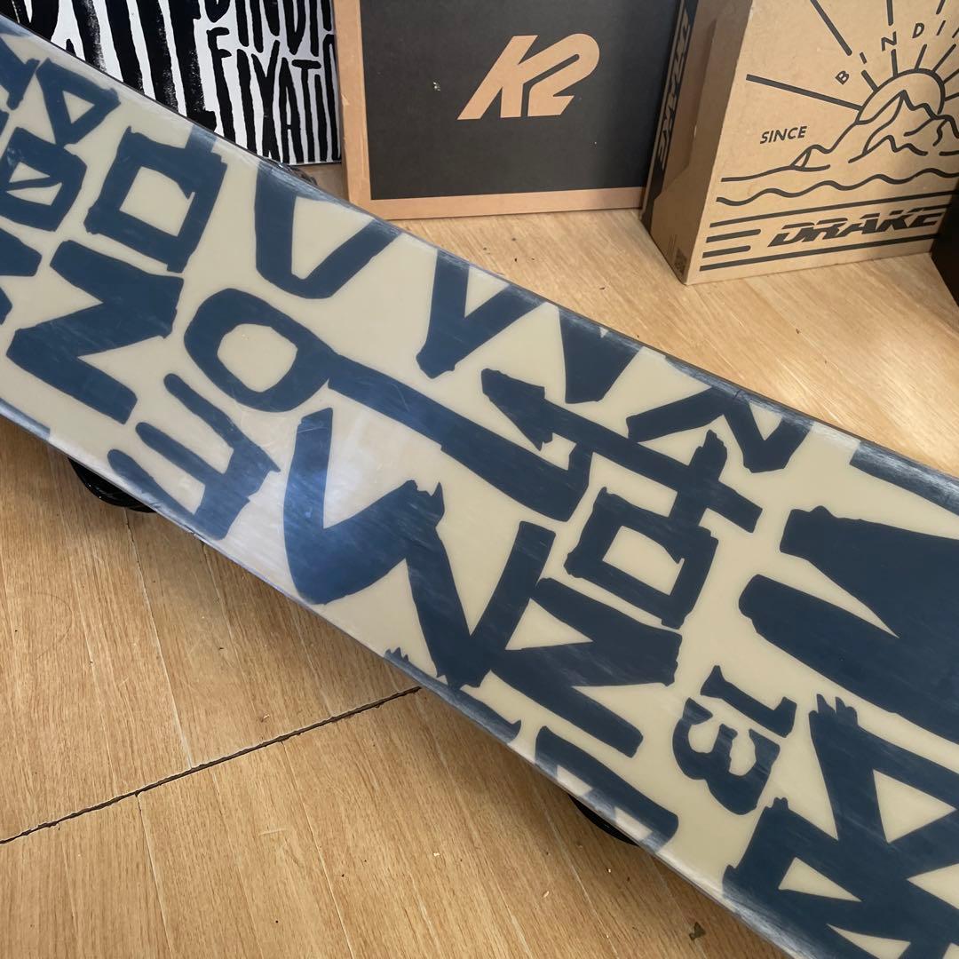 BURTON×FLUX　バートン　スノーボードセット　フラックスバインディング付